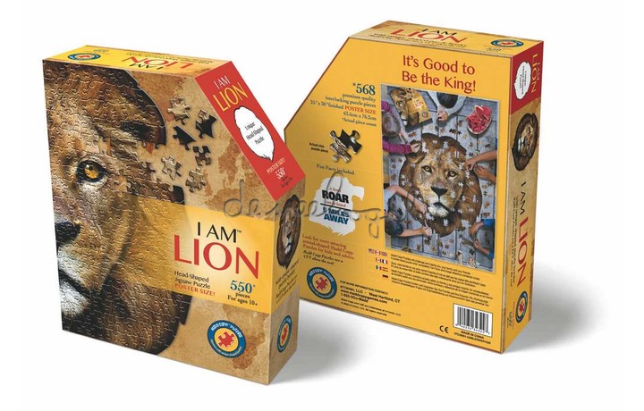 5123001 I Am Puzzle Poster Size: Leeuw 550 st 5123001 I Am Puzzle Poster Size: Leeuw 550 st