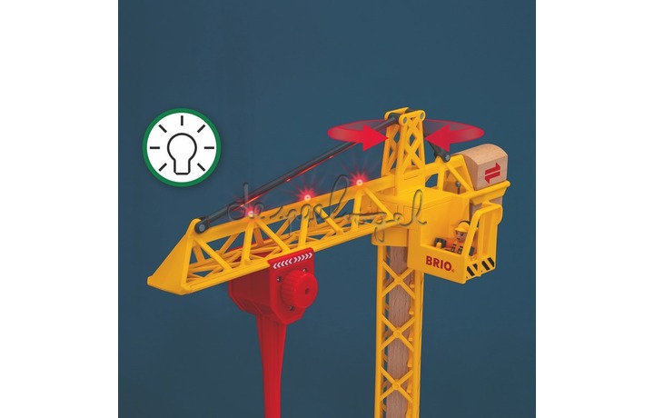 33835 Constructie kraan met lichten