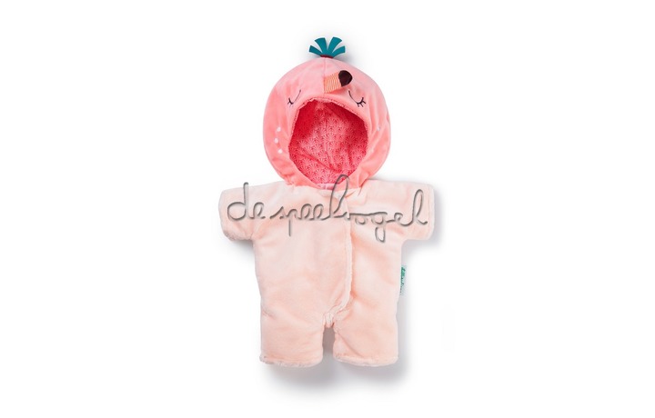 83207 Anaïs Poppen-onesie flamingo