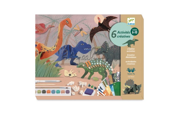 DJ09331 Creatieve doos - De wereld van de dinausaurus DJ09331 Creatieve doos - De wereld van de dinausaurus