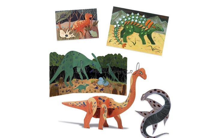 DJ09331 Creatieve doos - De wereld van de dinausaurus DJ09331 Creatieve doos - De wereld van de dinausaurus