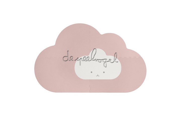 172222 Quut Playmat - Head in the clouds S Blush Rose