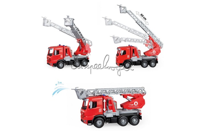 4615 WORXX Mercedes-Benz Arocs Brandweerladderwagen 48cm 4615 WORXX Mercedes-Benz Arocs Brandweerladderwagen 48cm