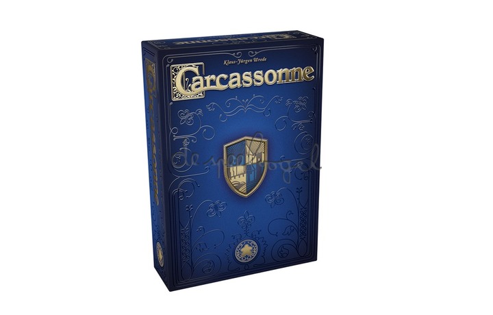 Carcassonne jaar Jubileum editie van het merk 999 Games bij De Speelvogel