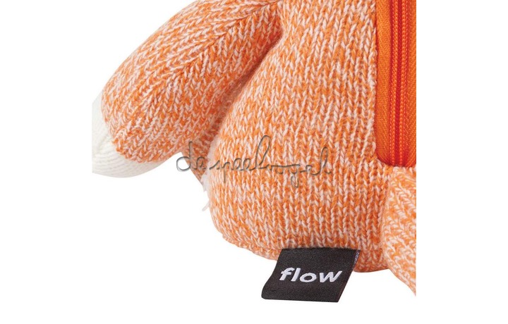 1355027 Hartslag comforter - Robin the fox - oranje