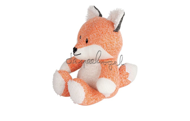 1355027 Hartslag comforter - Robin the fox - oranje