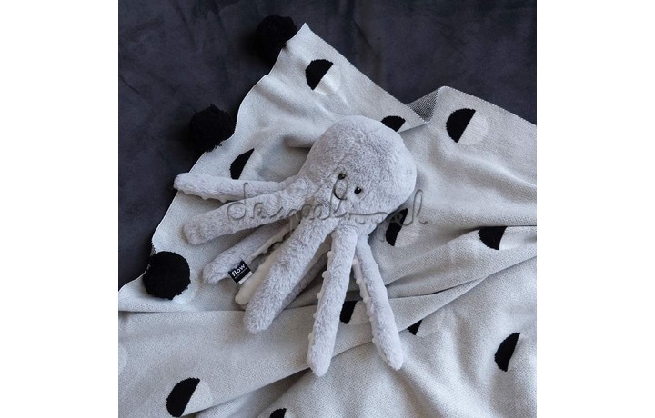 1675027 Hartslag comforter - Olly the octopus - grijs