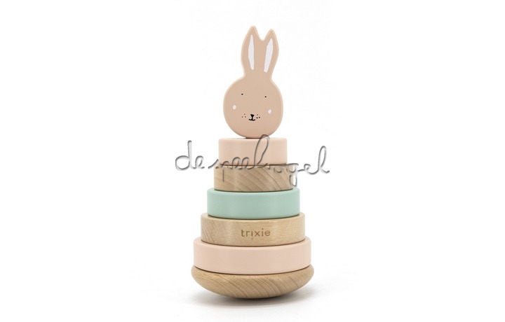 36801 Wooden stacking toy - Mrs. Rabbit